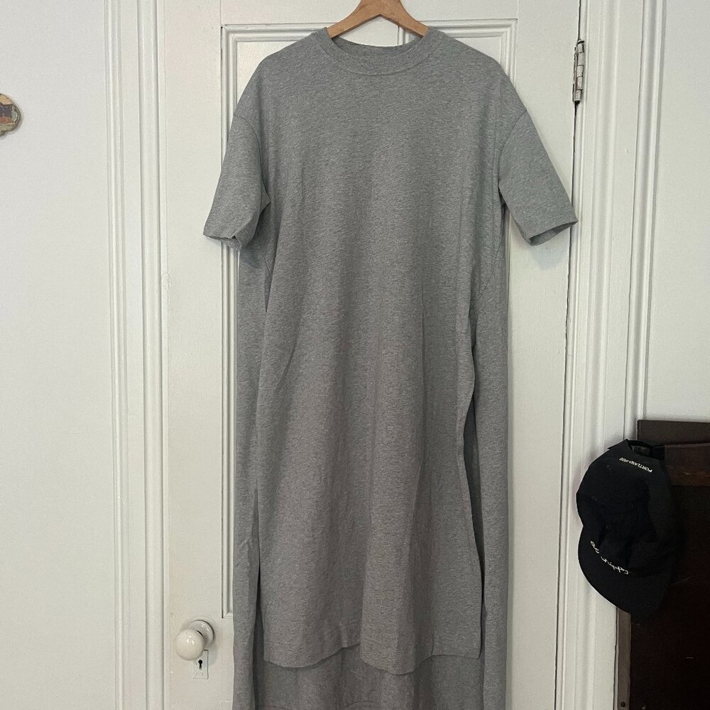 Acne Studios Gray Heavy Cotton Tunic w/ Side Slits - Size XS